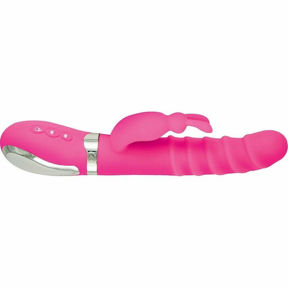 Energize Heat Up Bunny 1 Waterproof 12 Function Rabbit Style Vibrator -  Romantic Blessings