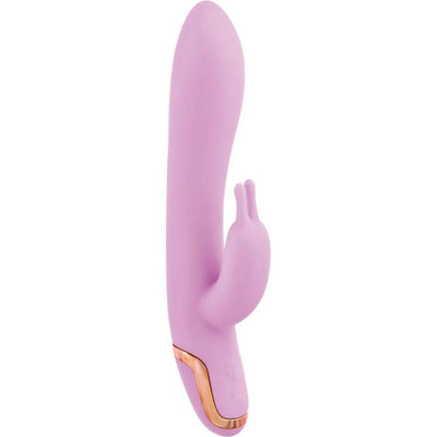 Entice Isabella Silicone Multifunction Multispeed Bendable Rabbit Vibrator - Romantic Blessings