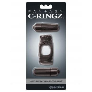 Fantasy C Ringz Duo Vibrating Super Ring Erection Support - Romantic Blessings