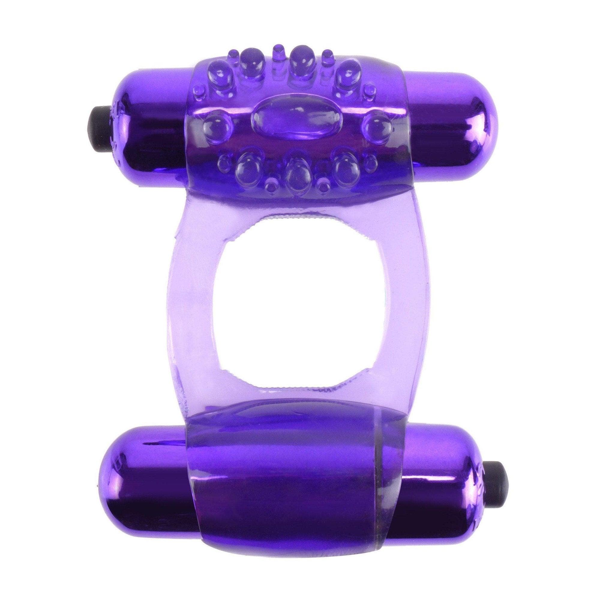 Fantasy C Ringz Duo Vibrating Super Ring Erection Support - Romantic Blessings