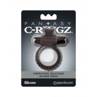 Fantasy C Ringz Vibrating Silicone Super Ring Erection Support - Romantic Blessings