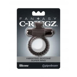 Fantasy C Ringz Vibrating Silicone Super Ring Erection Support - Romantic Blessings