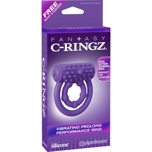 Fantasy C-ringz Prolong Erection Performance Ring Purple - Romantic Blessings