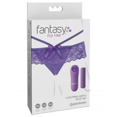 Fantasy For Her Crotchless Panty Thrill-her - Romantic Blessings