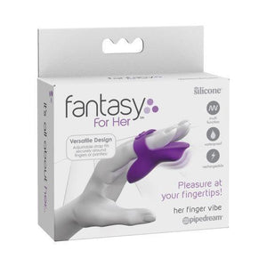 Fantasy For Her Finger Vibe Purple - Romantic Blessings