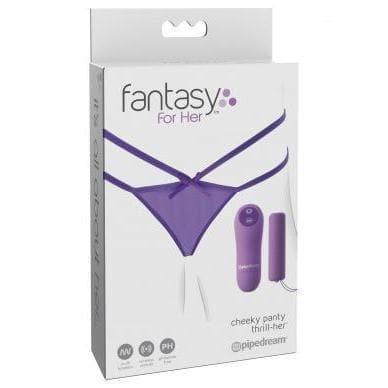 Fantasy For Her Petite Panty Thrill-her Purple - Romantic Blessings
