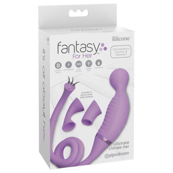 Fantasy For Her Remote Control Silicone Ultimate Climax Clitoral Vibrator - Romantic Blessings