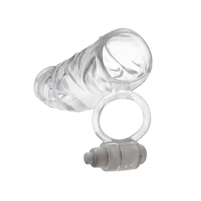 Fantasy X-tensions Vibrating Super Sleeve Penis Erection Enhancer - Romantic Blessings
