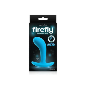 Firefly Contour Select Your Size Butt Plug Blue - Romantic Blessings