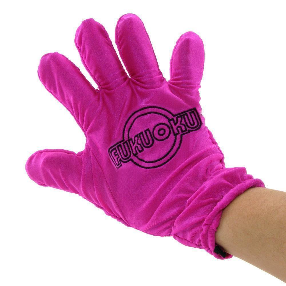 Fukuoku 5 Finger Vibrating & Pulsing Massage Glove Right Hand Waterproof Medium/Large - Romantic Blessings