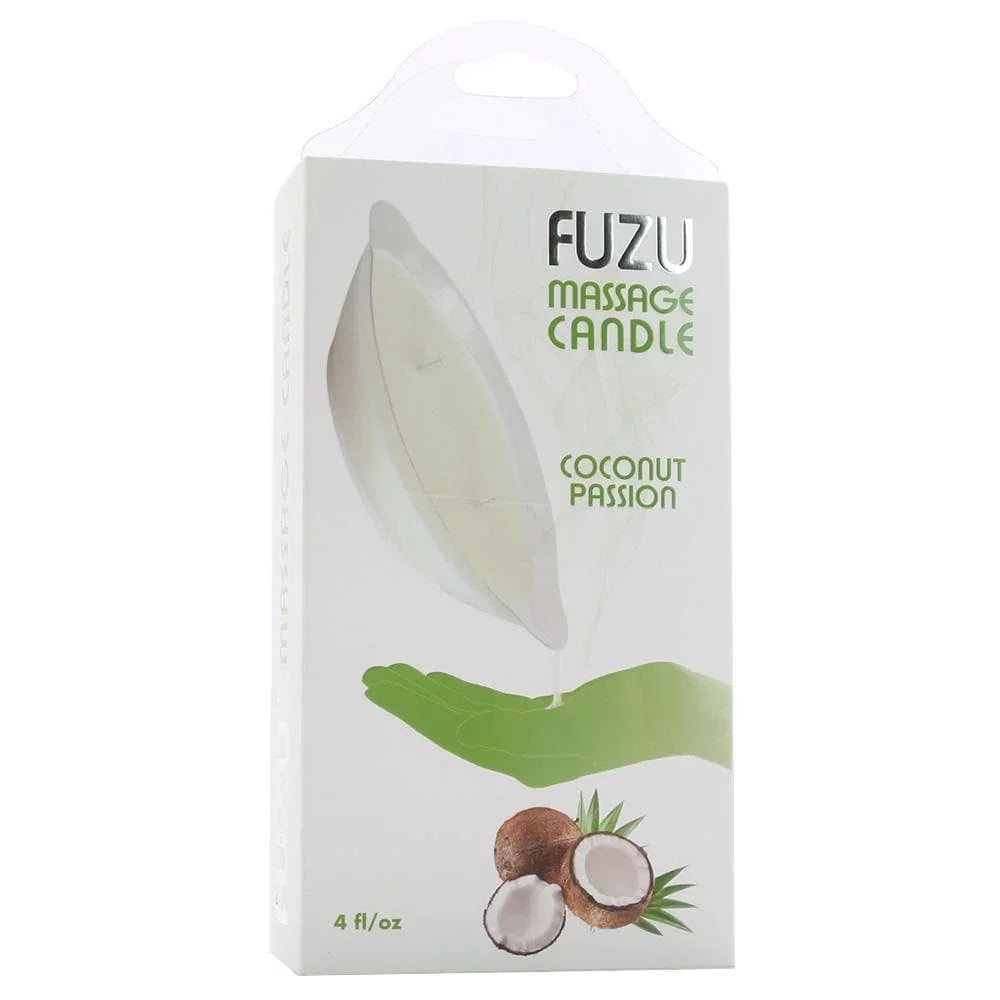 Fuzu Massage Candle Vegan Friendly 4 Oz - Romantic Blessings