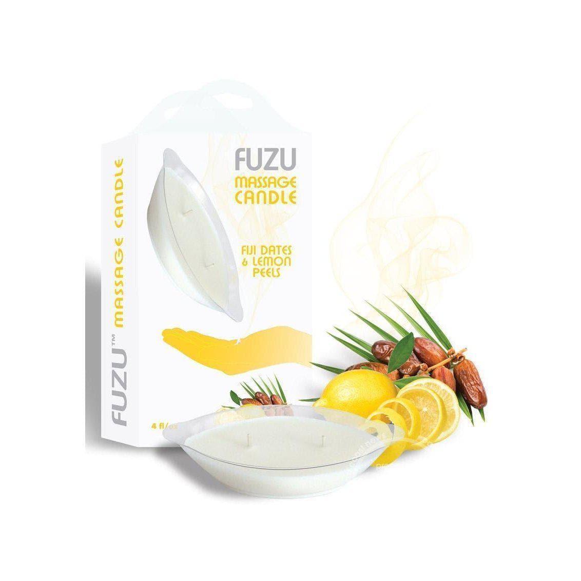 Fuzu Massage Candle Vegan Friendly 4 Oz - Romantic Blessings