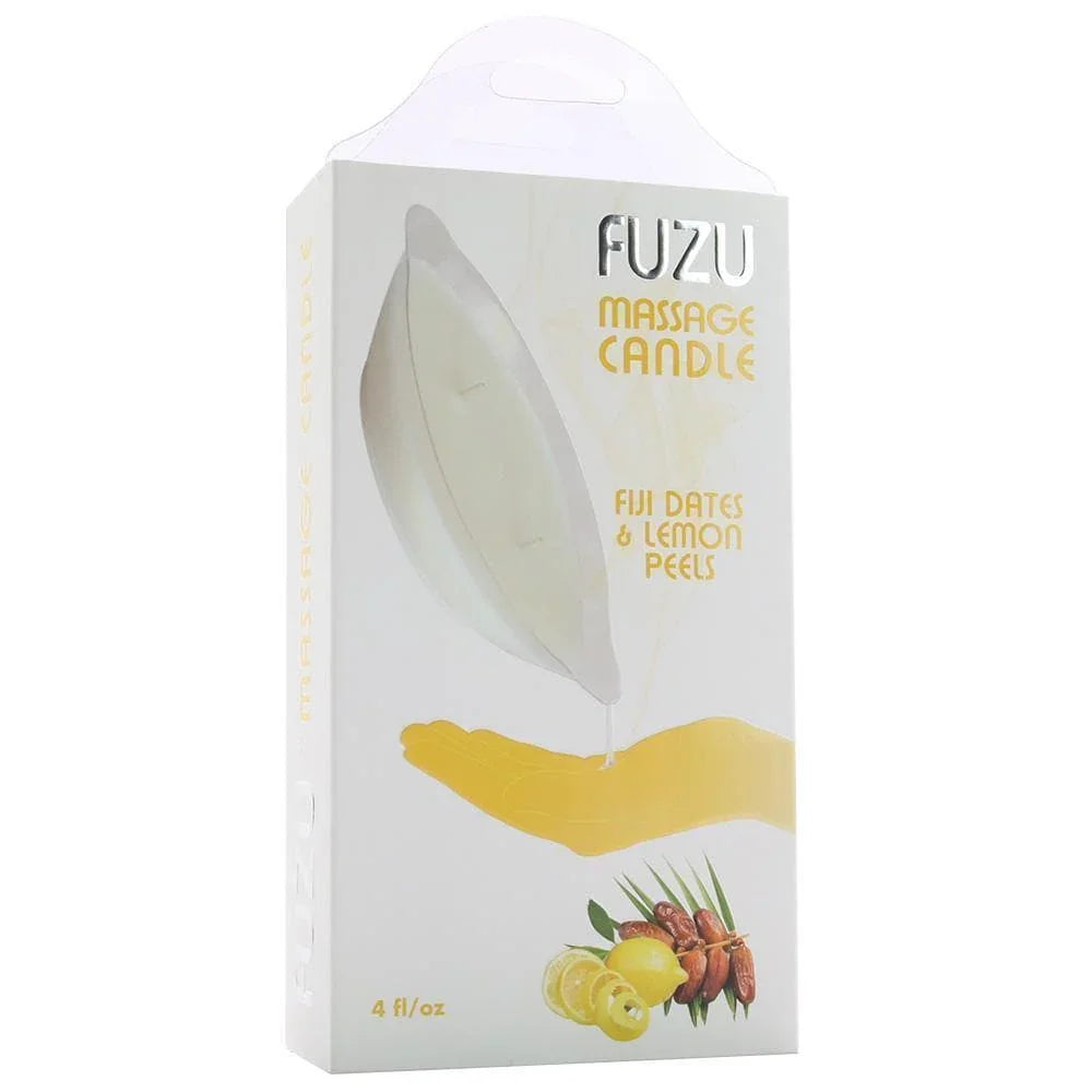 Fuzu Massage Candle Vegan Friendly 4 Oz - Romantic Blessings
