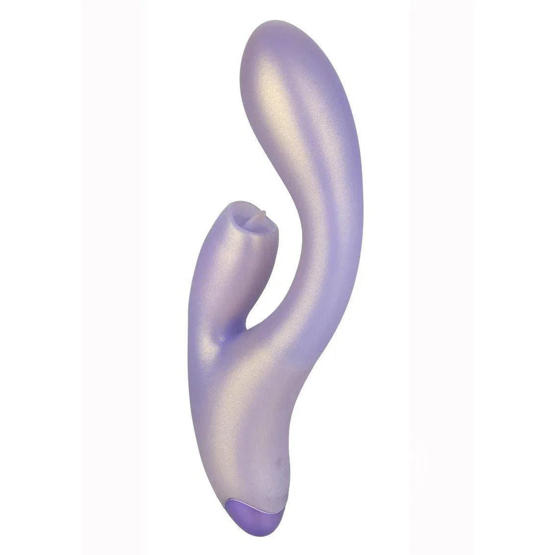 G-Love G-Kiss Dual Motor Vibrating Massager with Flickering Clitoris Stimulator - Romantic Blessings