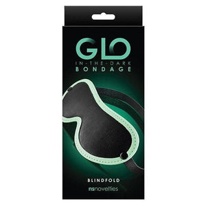 GLO Bondage Blindfold - Glow in the Dark - Romantic Blessings
