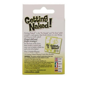 Getting Naked Fun Adult Couple's Erotic Card Game - Romantic Blessings