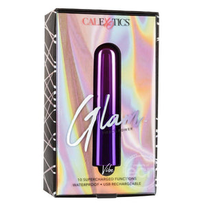 Glam Vibe USB Rechargeable 10 Function Bullet Vibrator - Romantic Blessings