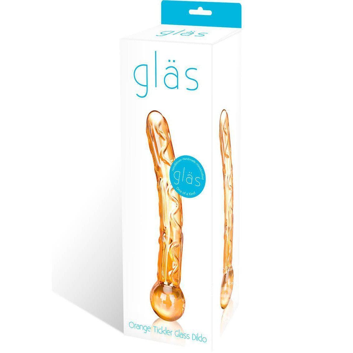 Glas Orange Tickler Glass Dildo - Romantic Blessings