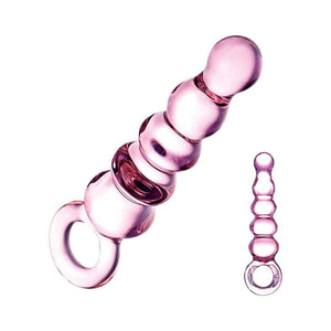 Glas Quentessence Beaded Anal Slider - Romantic Blessings