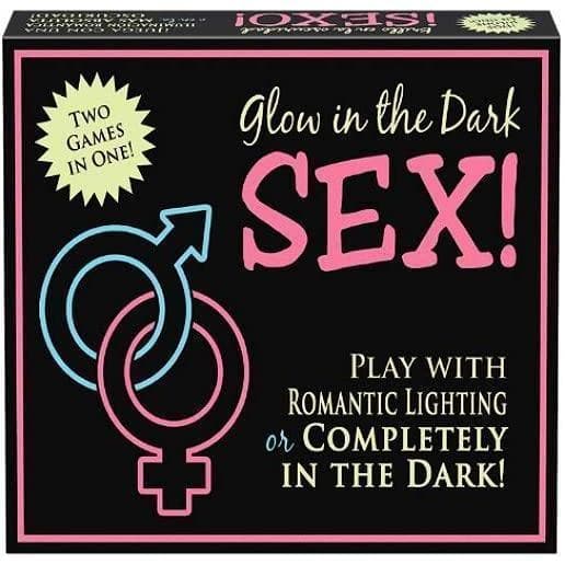 Glow In The Dark Sex Couples Adventurous Fun Two in One Game - Romantic Blessings