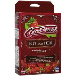Goodhead Oral Sex Stimulation Kit For Her with Vibrating Tongue Ring - Romantic Blessings