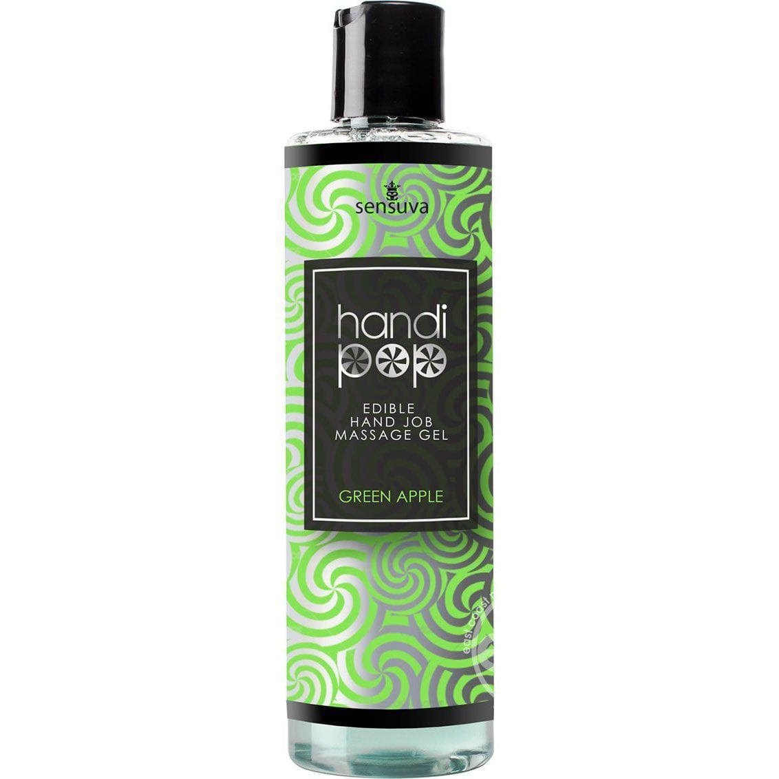 Handipop Edible Hand Job Massage Gel Green Apple 4.2 oz - Romantic Blessings