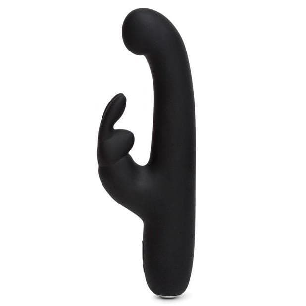 Happy Rabbit Slimline G Spot Multi Function 15 Mode Rechargeable Waterproof Vibrator - Romantic Blessings