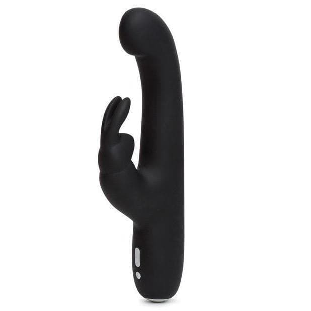 Happy Rabbit Slimline G Spot Multi Function 15 Mode Rechargeable Waterproof Vibrator - Romantic Blessings