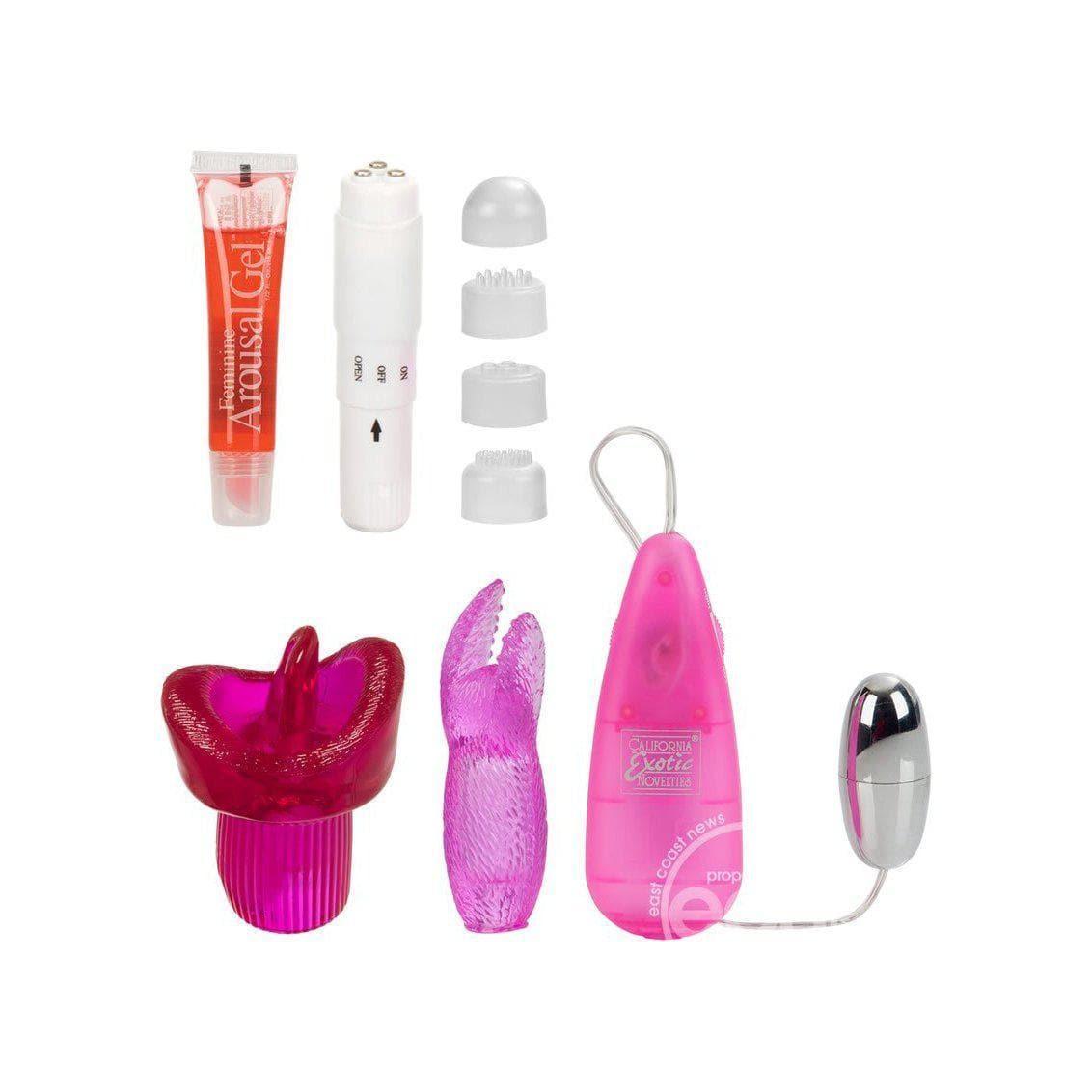 Her Clit 5 Piece Clitoral Arouser & Stimulator Starter Kit for Women - Romantic Blessings