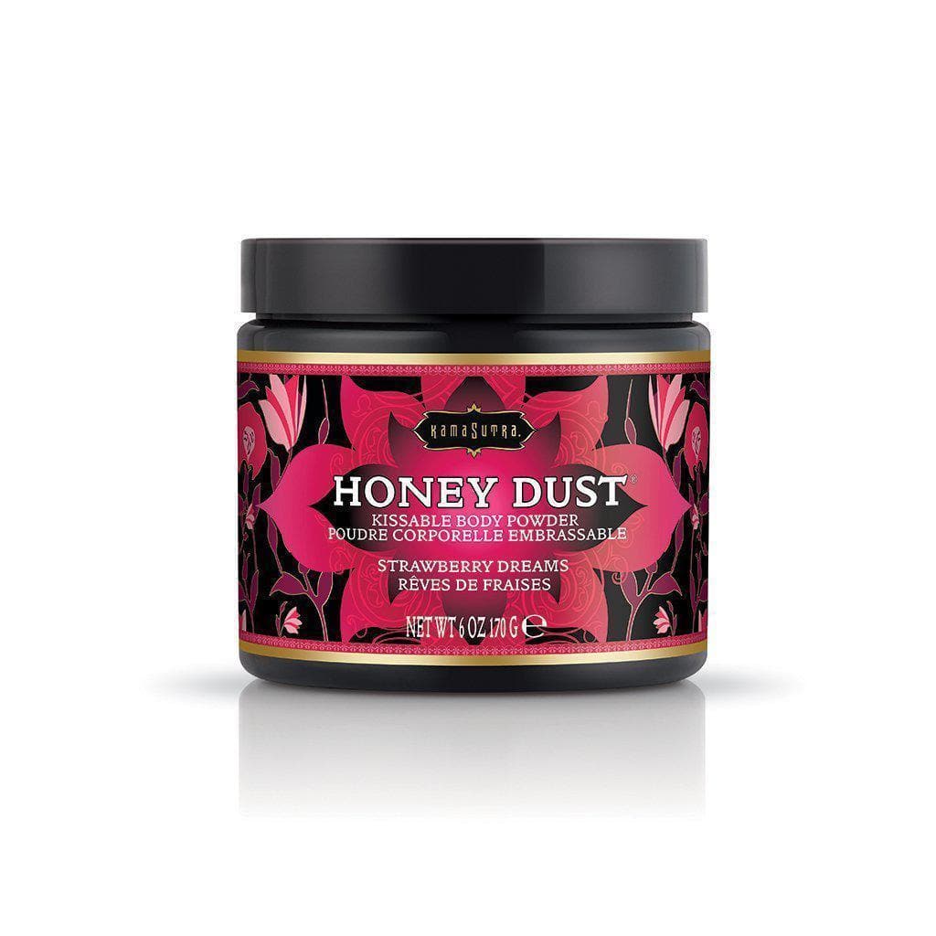 Honey Dust Delicious Kissable Body Powder Strawberry Dreams for Couples Foreplay - Romantic Blessings
