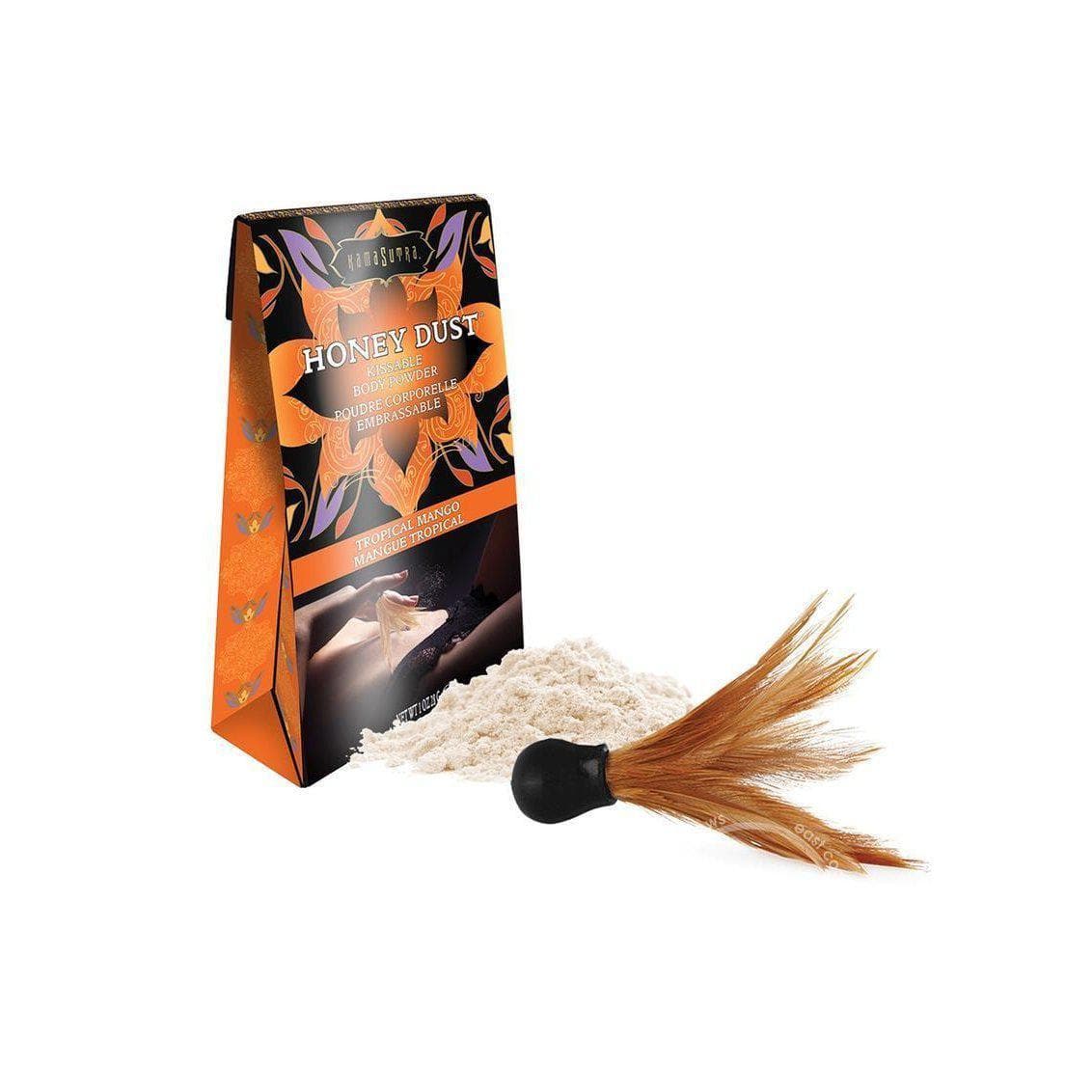 Honey Dust Delicious Kissable Body Powder Tropical Mango for Couples Foreplay - Romantic Blessings