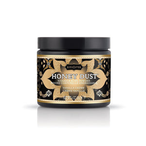 Honey Dust Delicious Kissable Body Powder Vanilla Creme for Couples Foreplay - Romantic Blessings