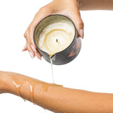 Ignite Massage Candle Warm Massage Oil Scented 6 oz Exotic Wax Free Candle - Romantic Blessings
