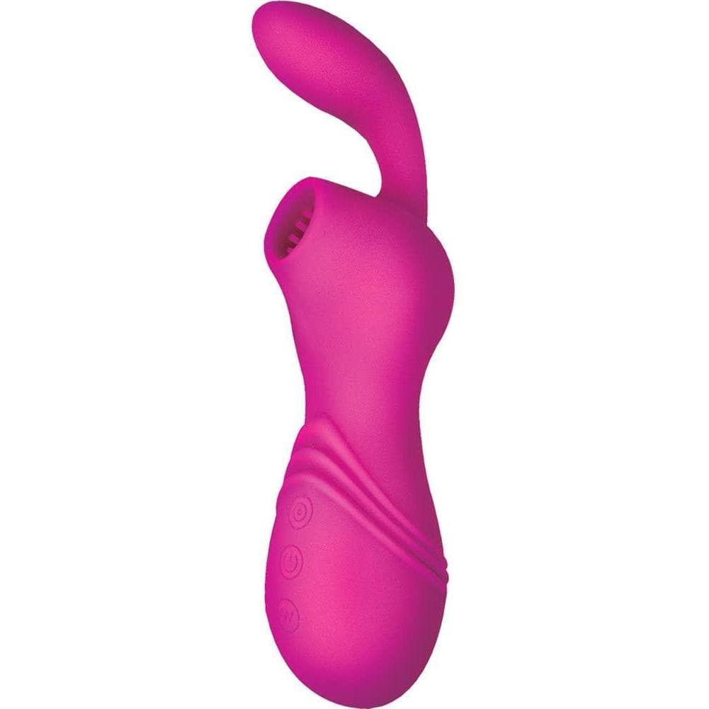 Infinitt Suction Massager Two 12 G Spot Vibration 12 Clitoral Suction Functions Vibrator - Romantic Blessings