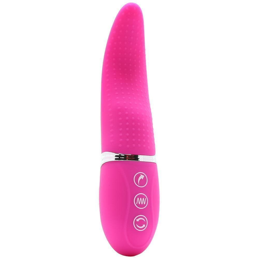 Infinitt Tongue 7 Vibration 4 Rotation Function Waterproof Massager with High Speed Boost - Romantic Blessings