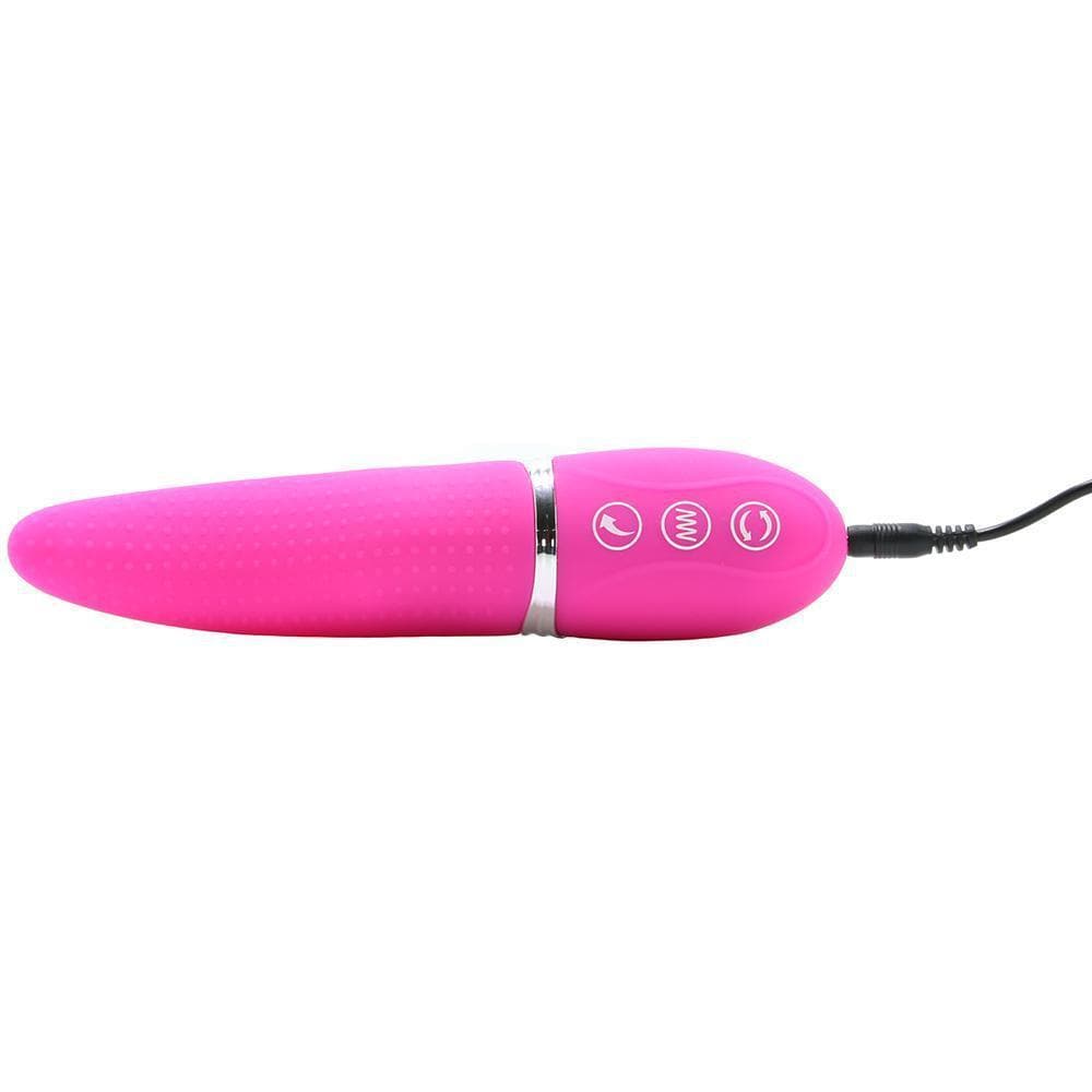 Infinitt Tongue 7 Vibration 4 Rotation Function Waterproof Massager with High Speed Boost - Romantic Blessings
