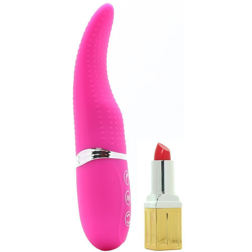 Infinitt Tongue 7 Vibration 4 Rotation Function Waterproof Massager with High Speed Boost - Romantic Blessings