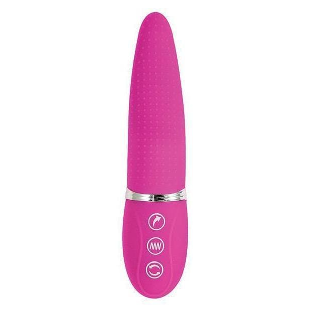 Infinitt Tongue 7 Vibration 4 Rotation Function Waterproof Massager with High Speed Boost - Romantic Blessings