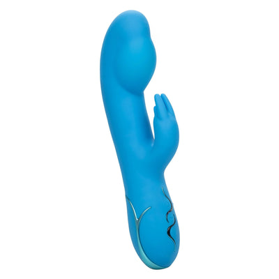 Insatiable G Spot Inflatable G-Bunny Silicone Rechargeable Rabbit Vibrator - Romantic Blessings
