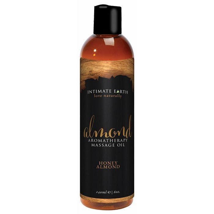 Intimate Earth Aromatherapy Organic Honey Almond Nourishing Massage Oil - Romantic Blessings