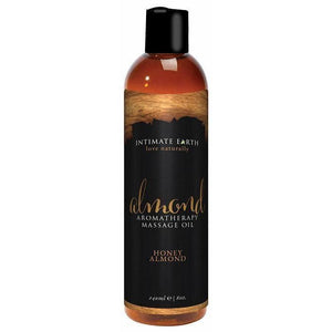Intimate Earth Aromatherapy Organic Honey Almond Nourishing Massage Oil - Romantic Blessings