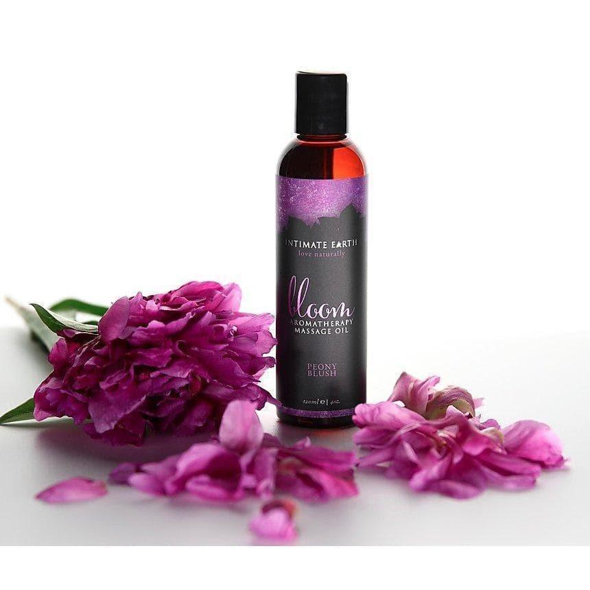 Intimate Earth Bloom Aromatherapy Organic Nourishing Massage Oil - Romantic Blessings