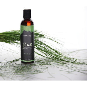 Intimate Earth Fresh Cut Grass Aromatherapy Organic Nourishing Massage Oil - Romantic Blessings