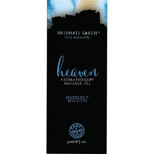 Intimate Earth Heaven Hazelnut Biscotti Aromatherapy Organic Nourishing Massage Oil - Romantic Blessings