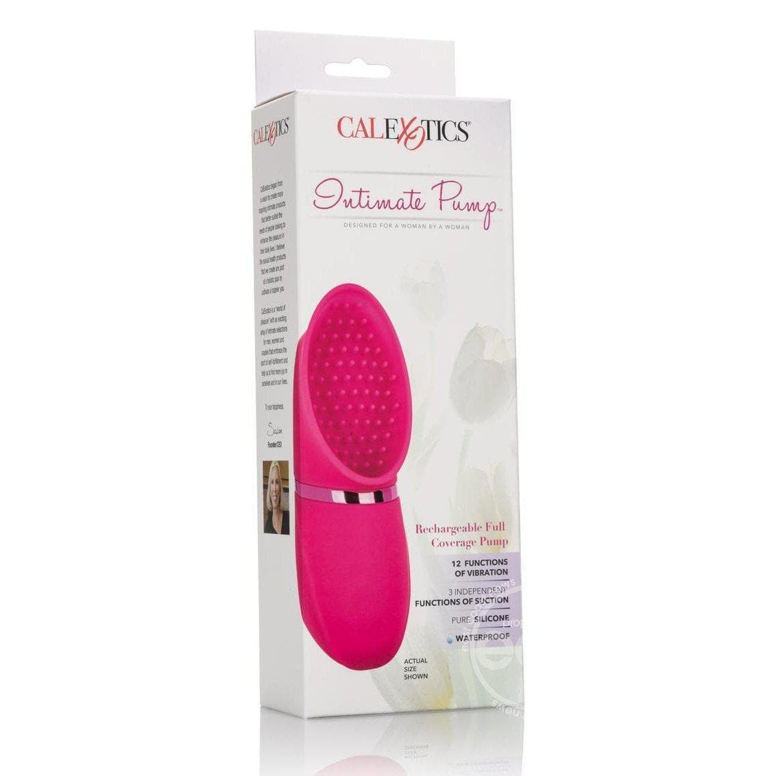 Intimate Pump 6 Inch USB Rechargeable Full Coverage Multifunction Vibrating Pump - Romantic Blessings