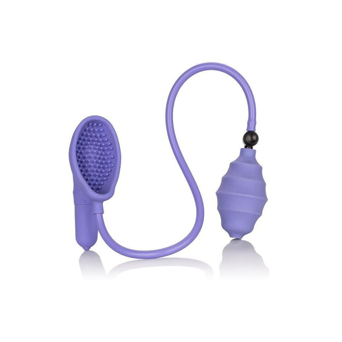 Intimate Pump Silicone Pro Intimate Vibrating Clitoris Pump with Ticklers & Suction Cup - Romantic Blessings