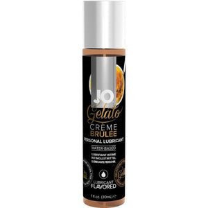 JO Gelato Water Based Personal Flavored Lubricant Creme Brulee - Romantic Blessings