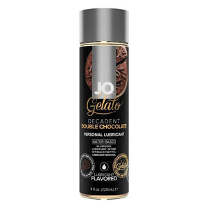JO Gelato Water Based Personal Flavored Lubricant Decadent Double Chocolate - Romantic Blessings
