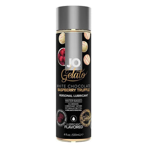 JO Gelato Water Based Personal Flavored Lubricant White Chocolate Raspberry Truffle - Romantic Blessings