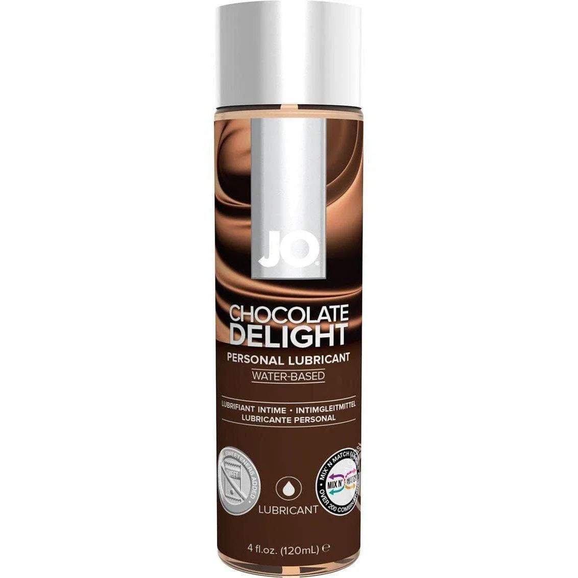 JO H2O Water Based Natural Flavor Extracts Lubricant Chocolate Delight - Romantic Blessings